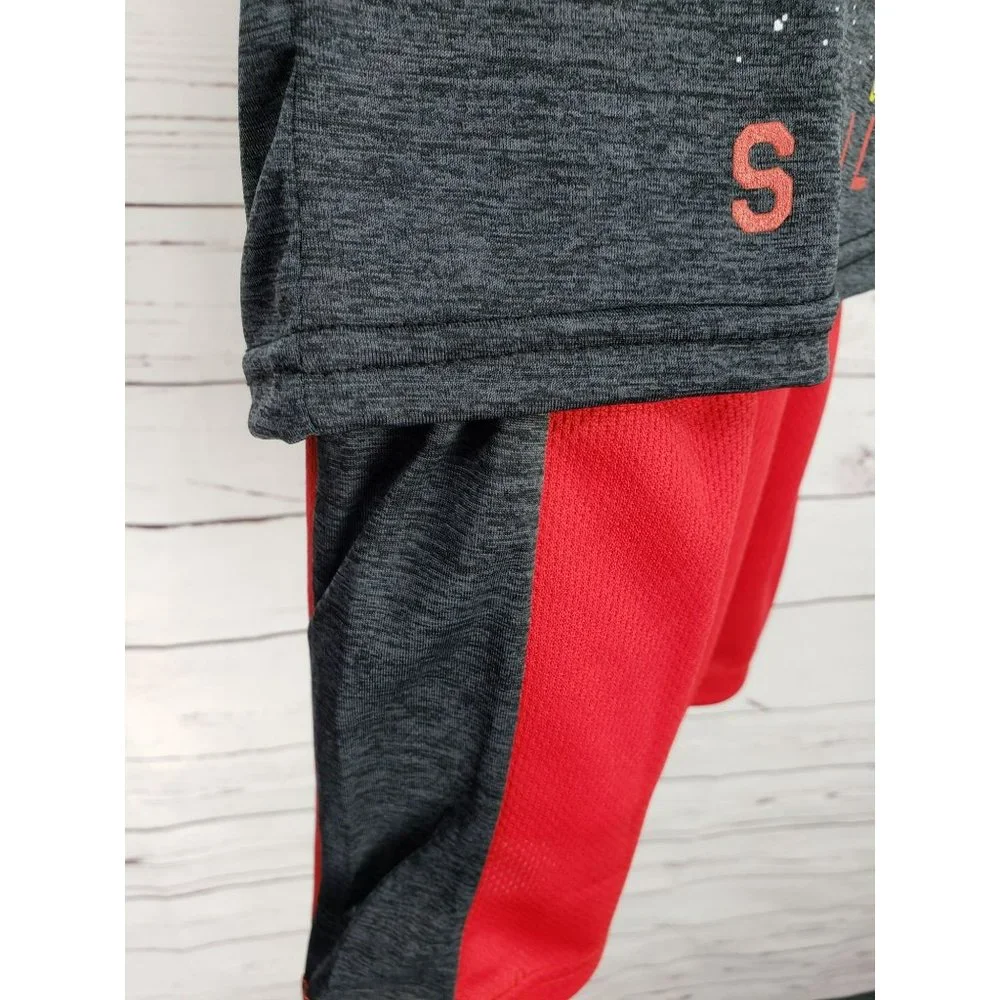 Buzzer Beater Out of this World Skill Basketball 2T athletic Gym Shirt short set